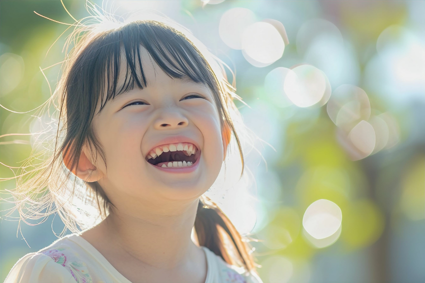 MFTの効果で健康な口元になった子ども